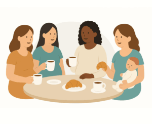 Momenti di condivisione tra mamme